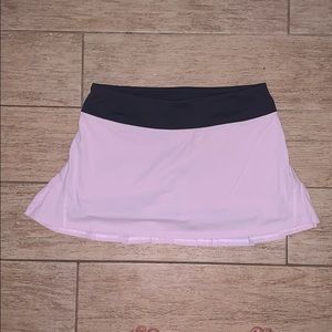 Lululemon light pink skirt